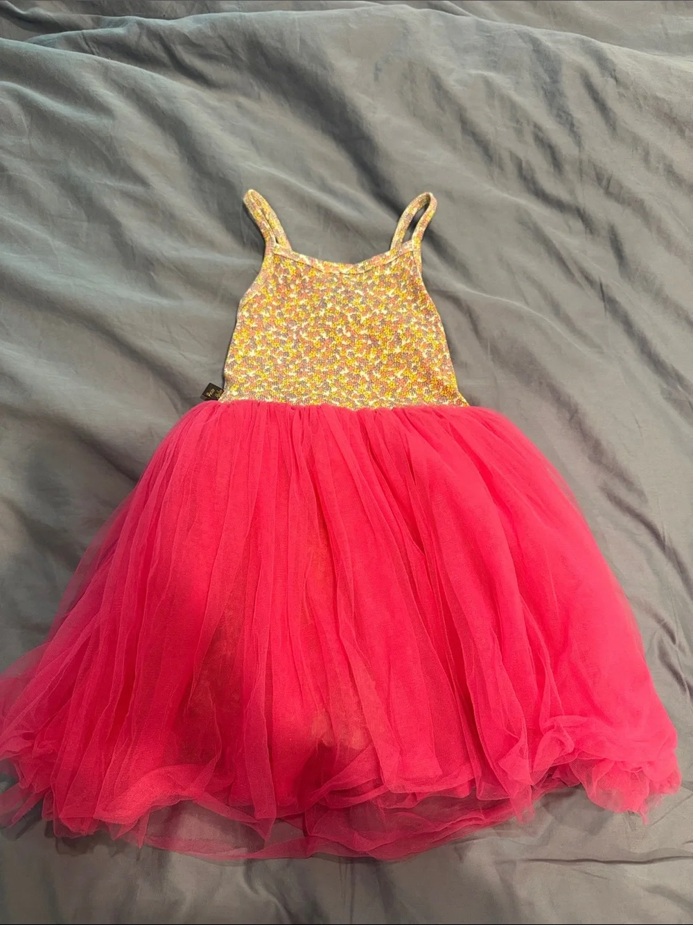 Petite Hailey dress Camila Floral Tutu Dress flower star girl 4